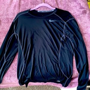 Nike Pro Combat Long Sleeve Sports Shirt